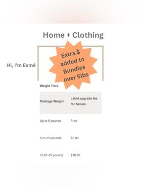 Heavy Weight Fees